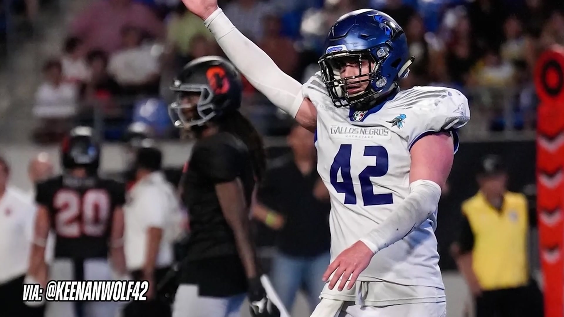 'Video thumbnail for The Lions are eyeing the top linebacker of the LFA'