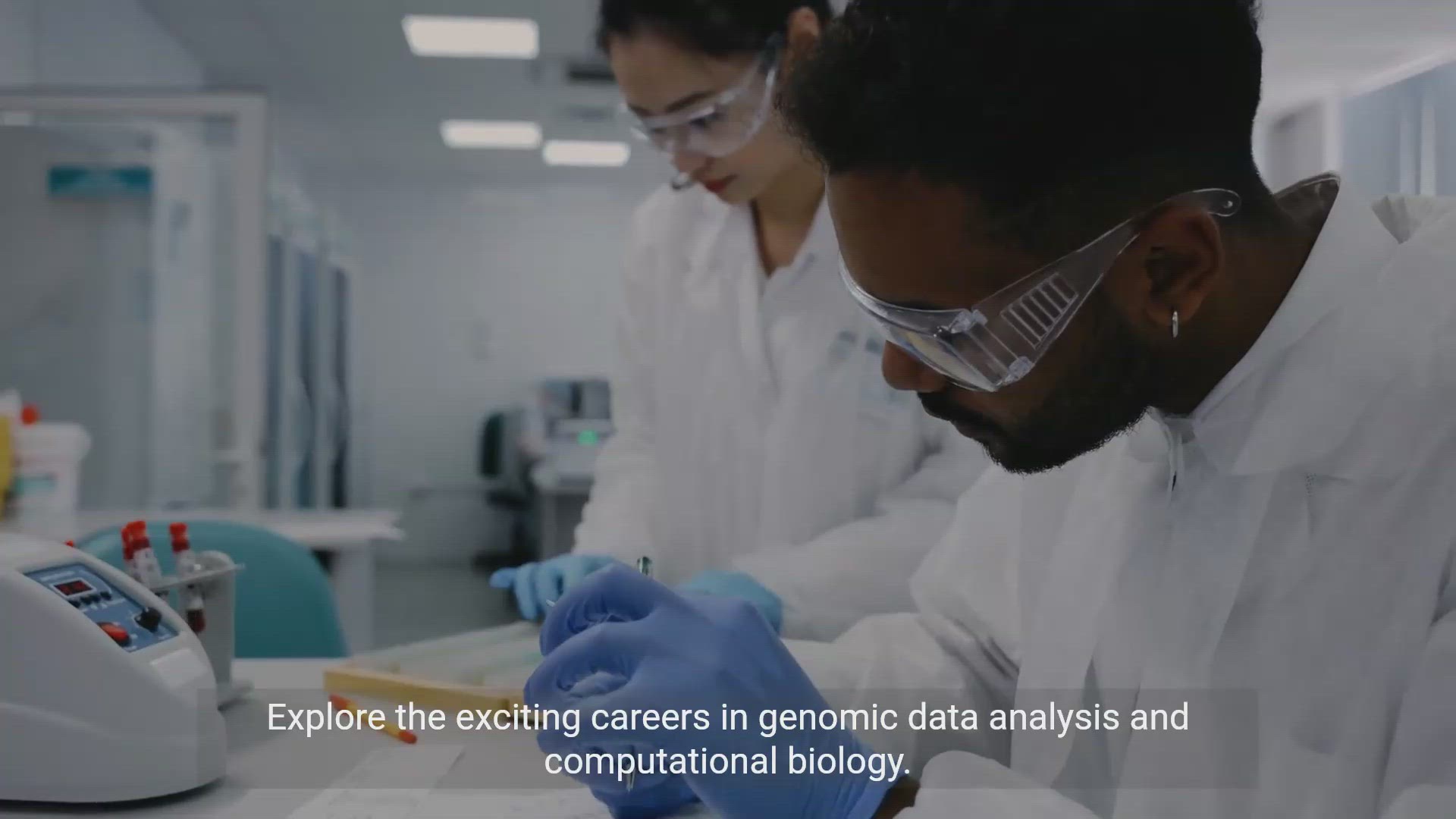 'Video thumbnail for Exploring Careers in Bioinformatics and Computational Biology'