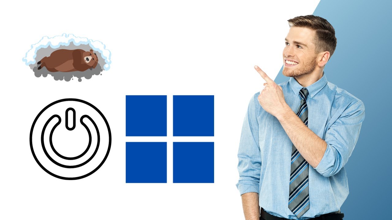 'Video thumbnail for How to Enable and Add Hibernate to the Start Menu in Windows 11 | GearUpWindows'