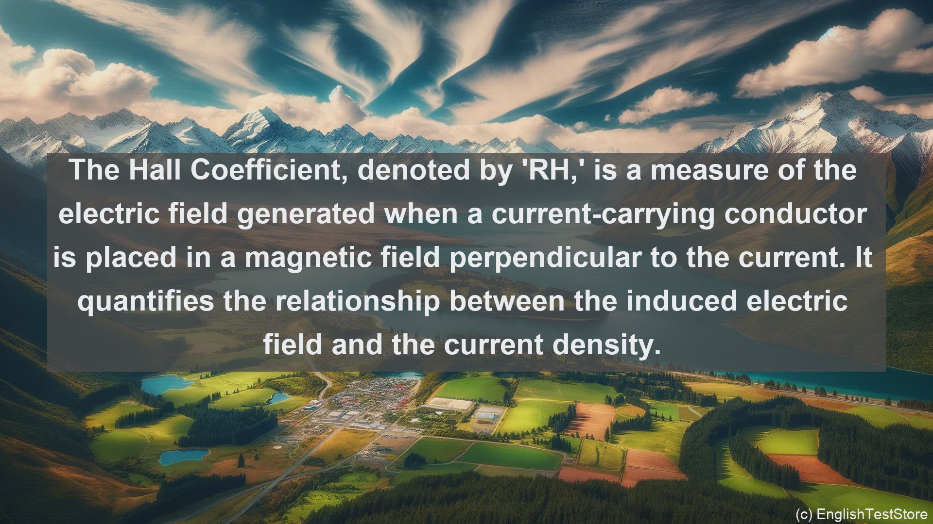 'Video thumbnail for Hall coef in science  definition and examples'