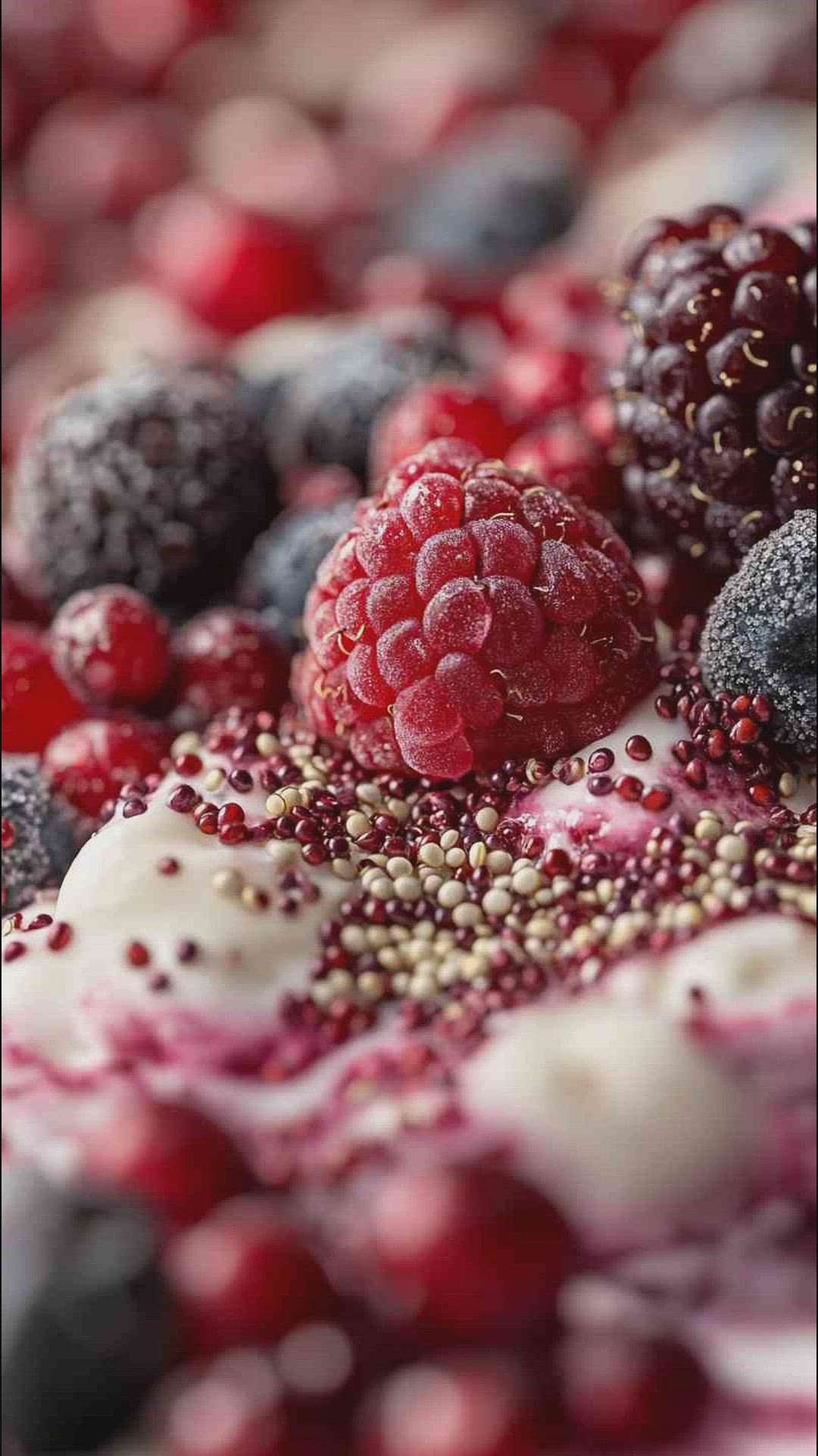 'Video thumbnail for Energizing Greek Yogurt and Berry Bowl Recipe'