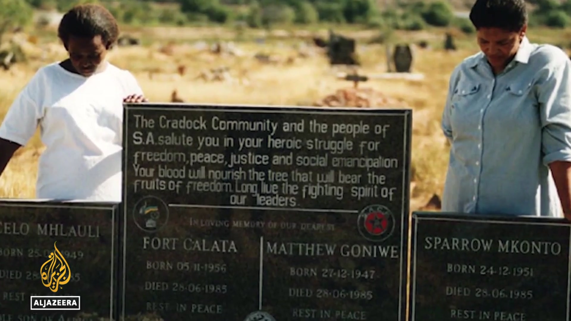 'Video thumbnail for Families of 'Cradock Four' seek justice 40 years after apartheid-era killings'