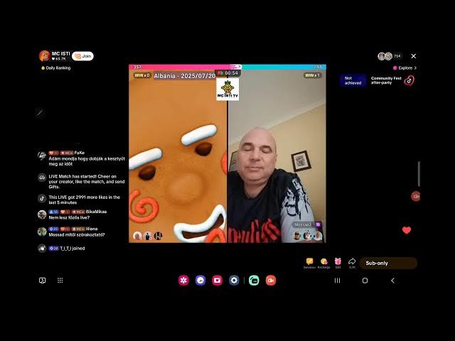 Video thumbnail for mc isti tiktok live mirror