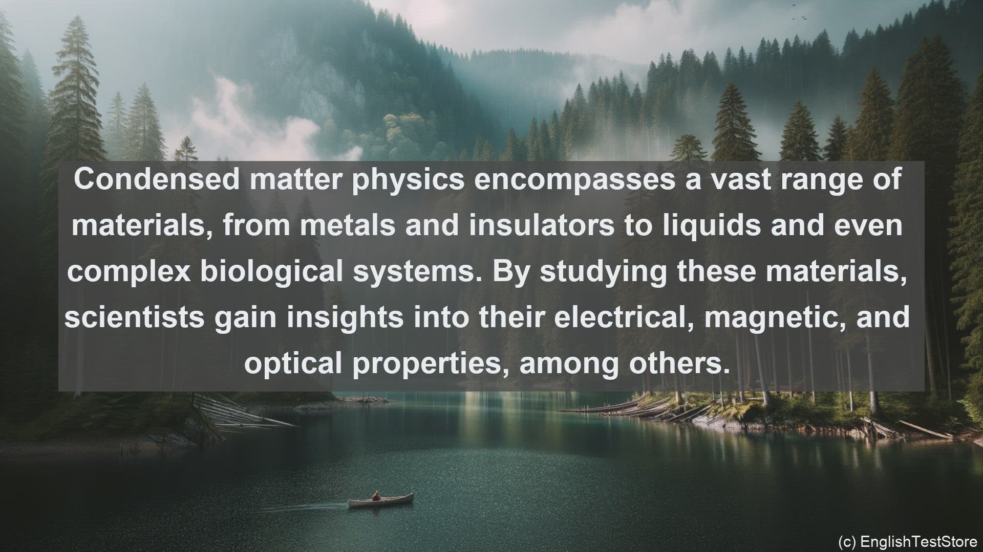 'Video thumbnail for Condensed matter physics in science  definition and examples'