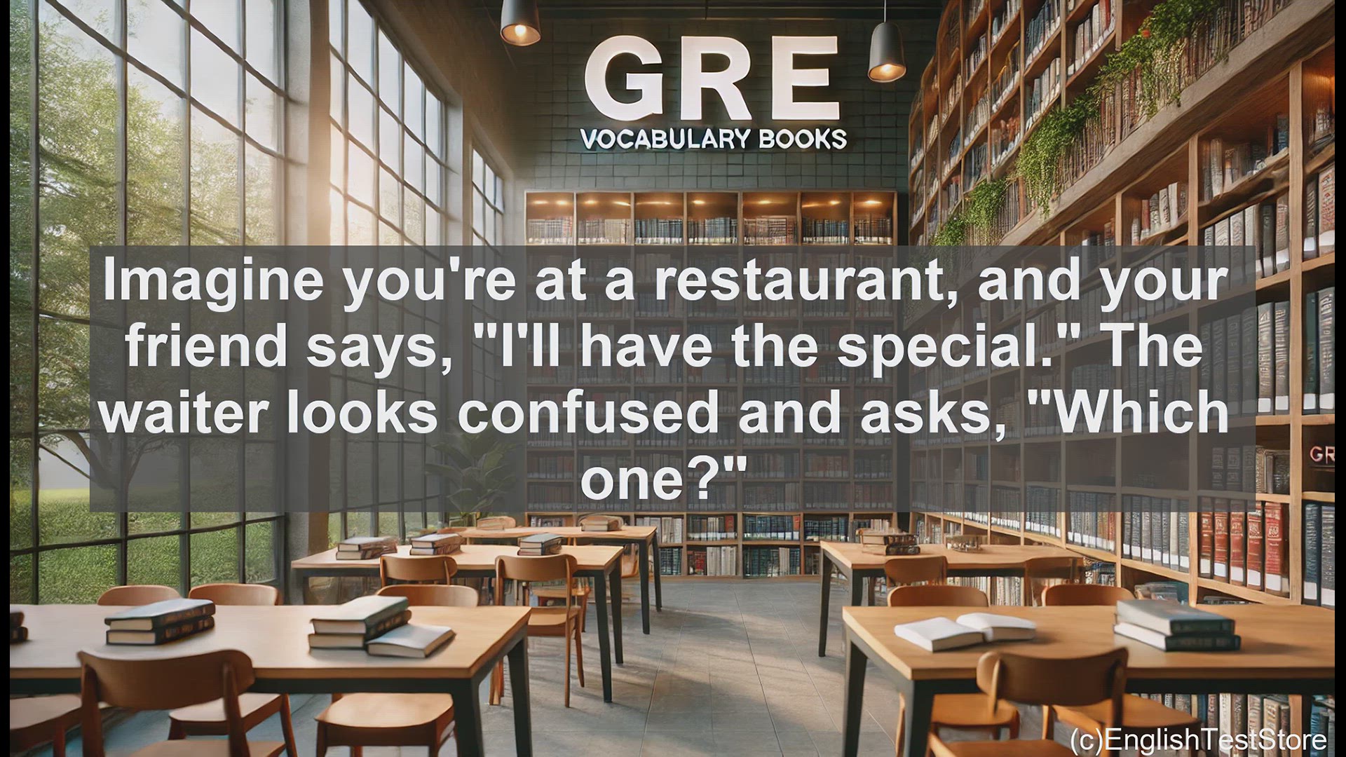 'Video thumbnail for GRE Vocabulary Lesson: Exploring the Meaning and Importance of Ambiguity'