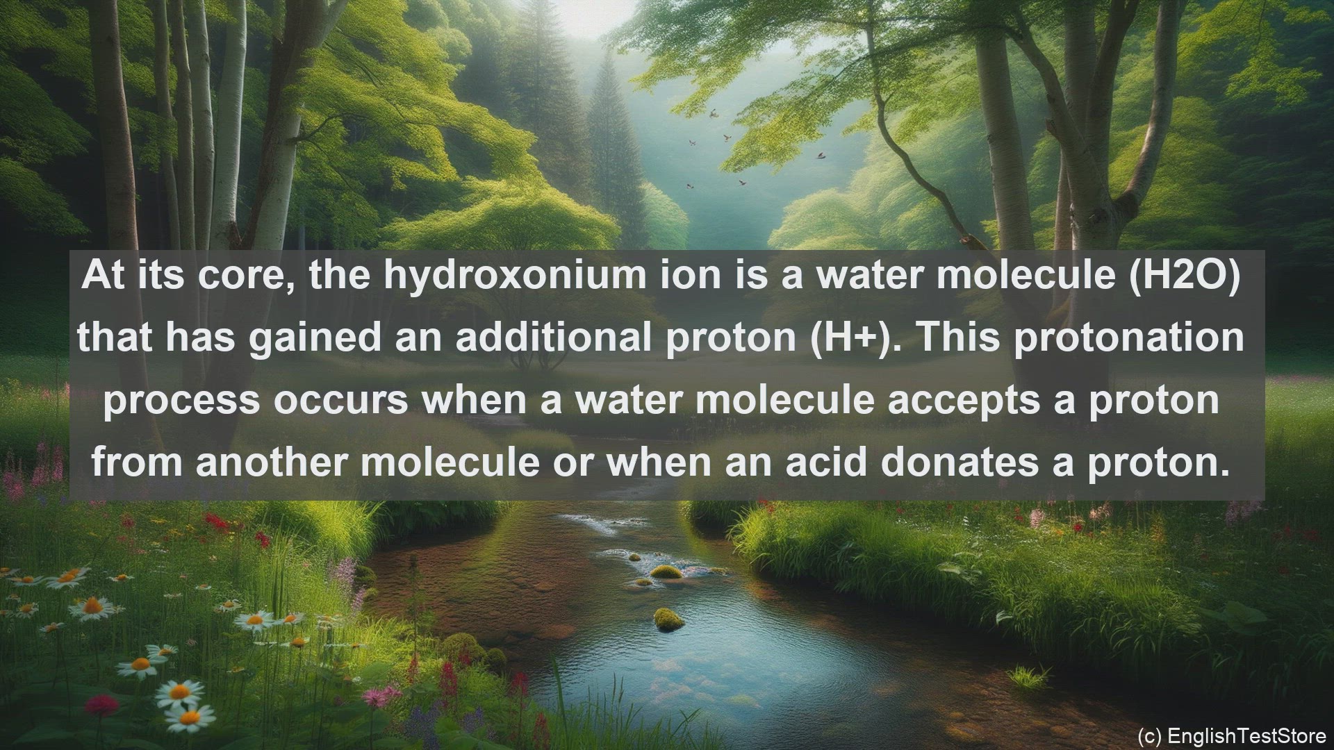 'Video thumbnail for Hydroxonium ion in science  definition and examples'