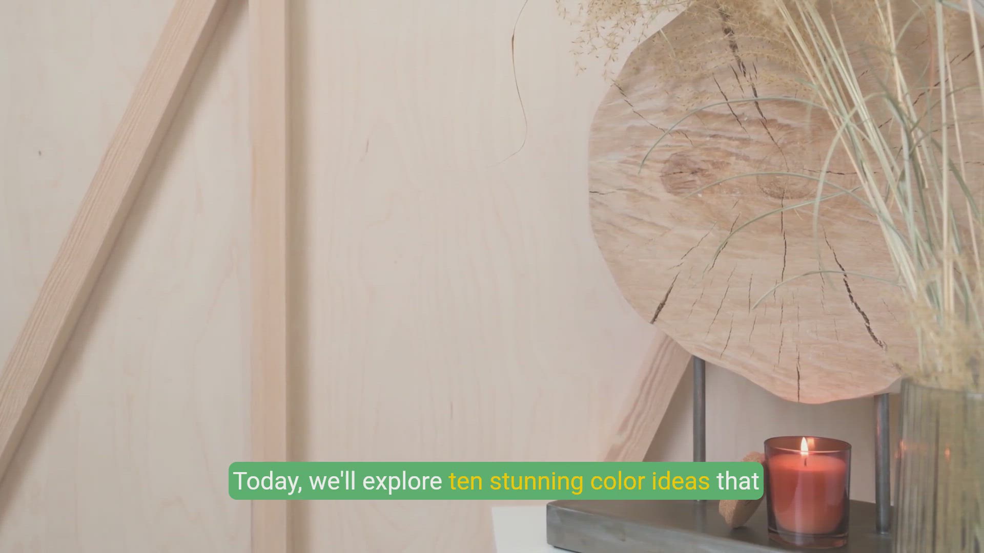 'Video thumbnail for Stunning Wall Paint Color Ideas for Light Wood Floors'