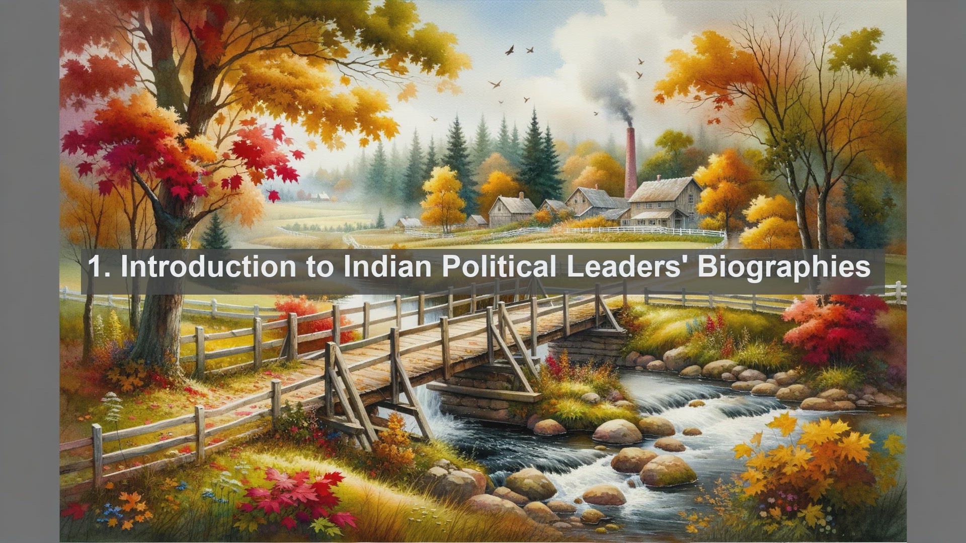 'Video thumbnail for Top 10 Indian Biographies of Political Leaders'
