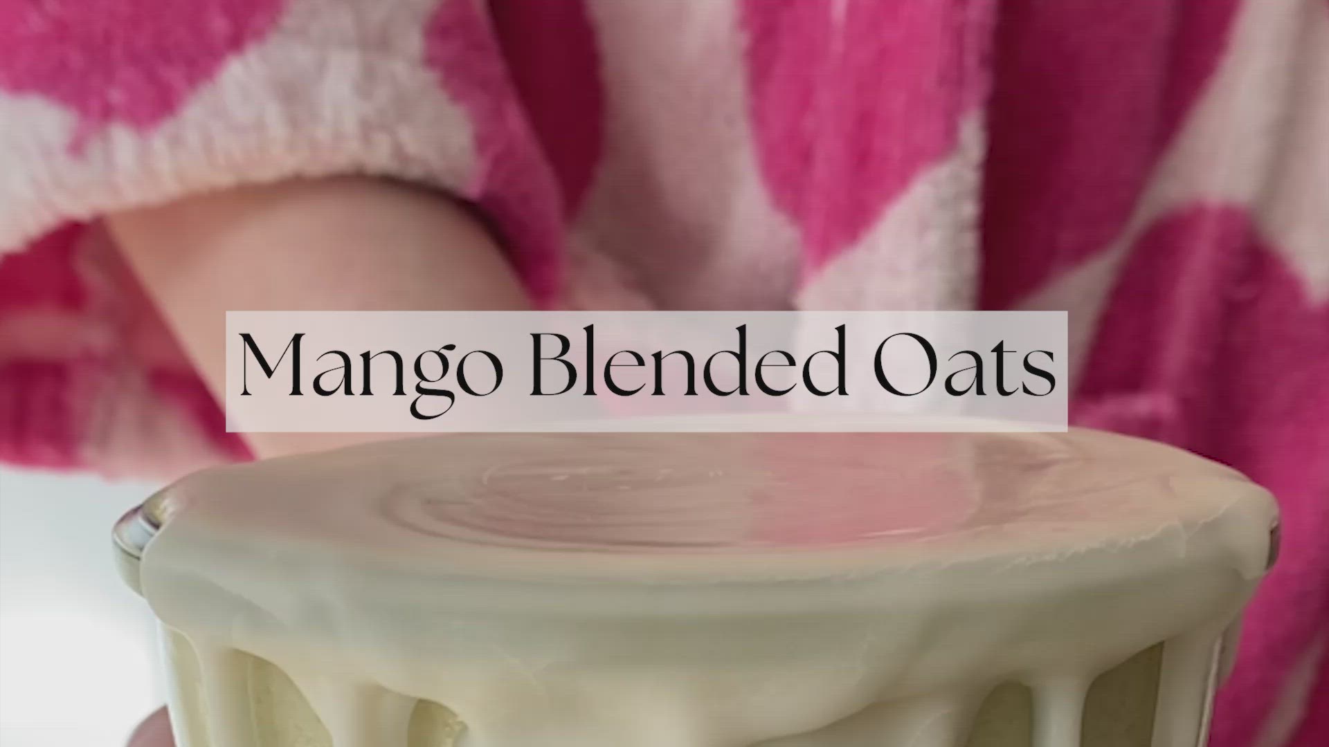 'Video thumbnail for Mango Overnight Oats'