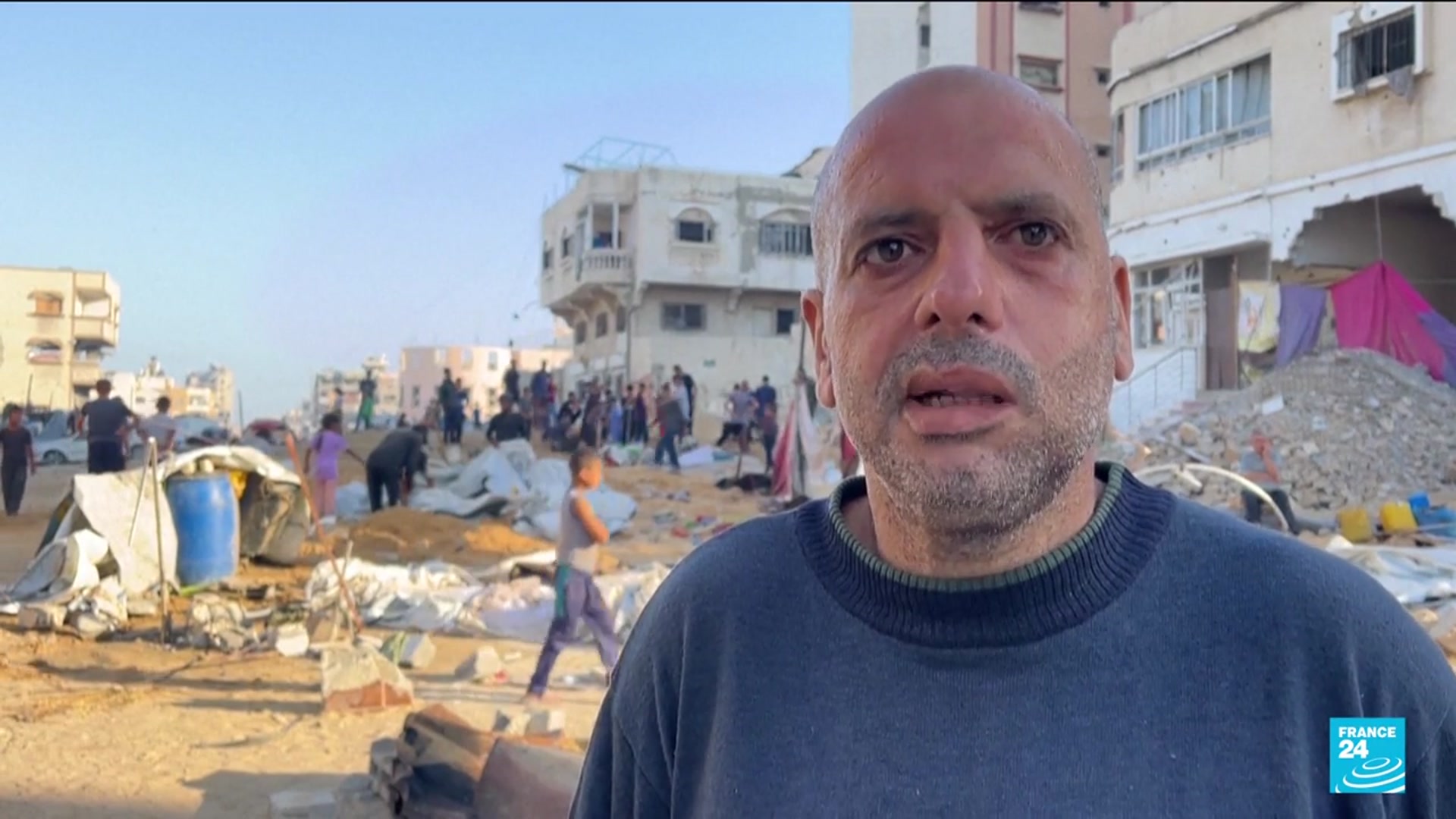 'Video thumbnail for Israeli strikes kill dozens in Gaza as UN calls for safe access to aid'