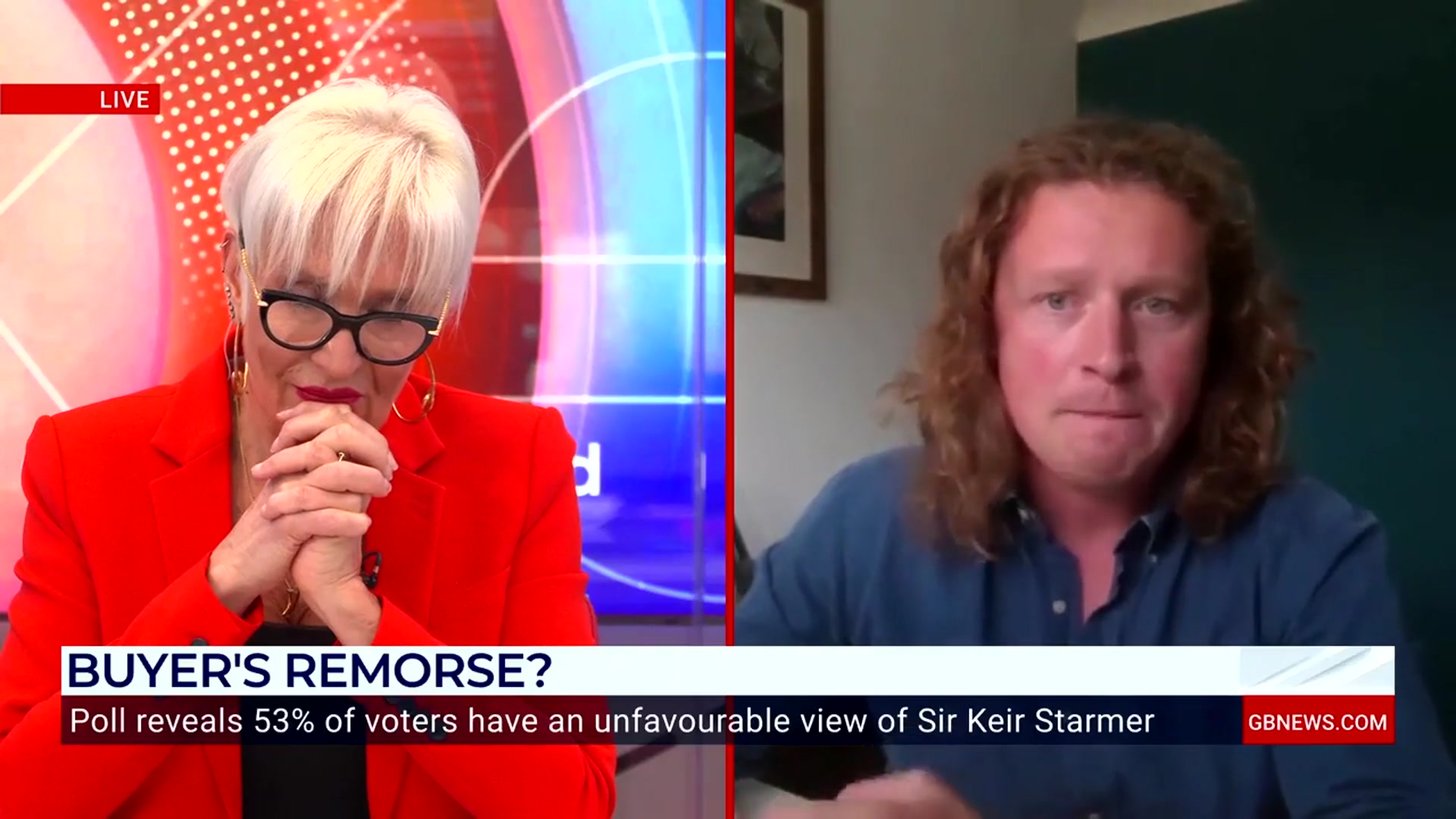 'Video thumbnail for Rachel Reeves 'could be gone within a year', Tom Jones tells GB News'