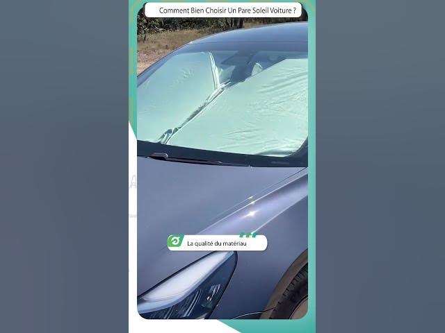 Video thumbnail for 🚗 PARE SOLEIL VOITURE - Les critères à prendre en compte ! 🥇