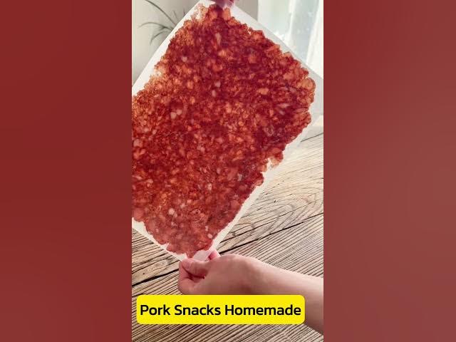 Video thumbnail for Homemade Pork Snacks