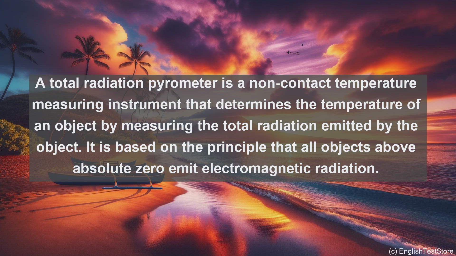 'Video thumbnail for Totalradiation pyrometer in science  definition and examples'