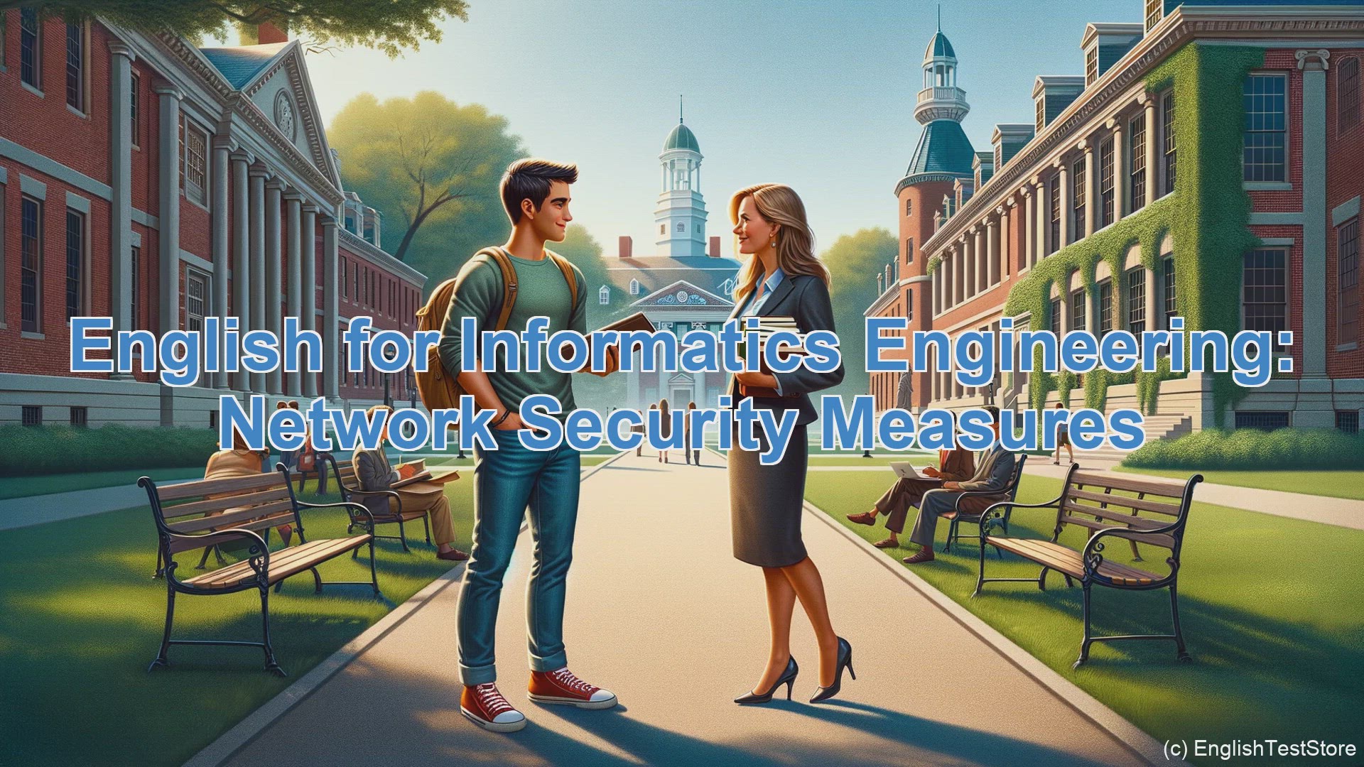 'Video thumbnail for English Conversation for Informatics Engineering: Network Security Measures'