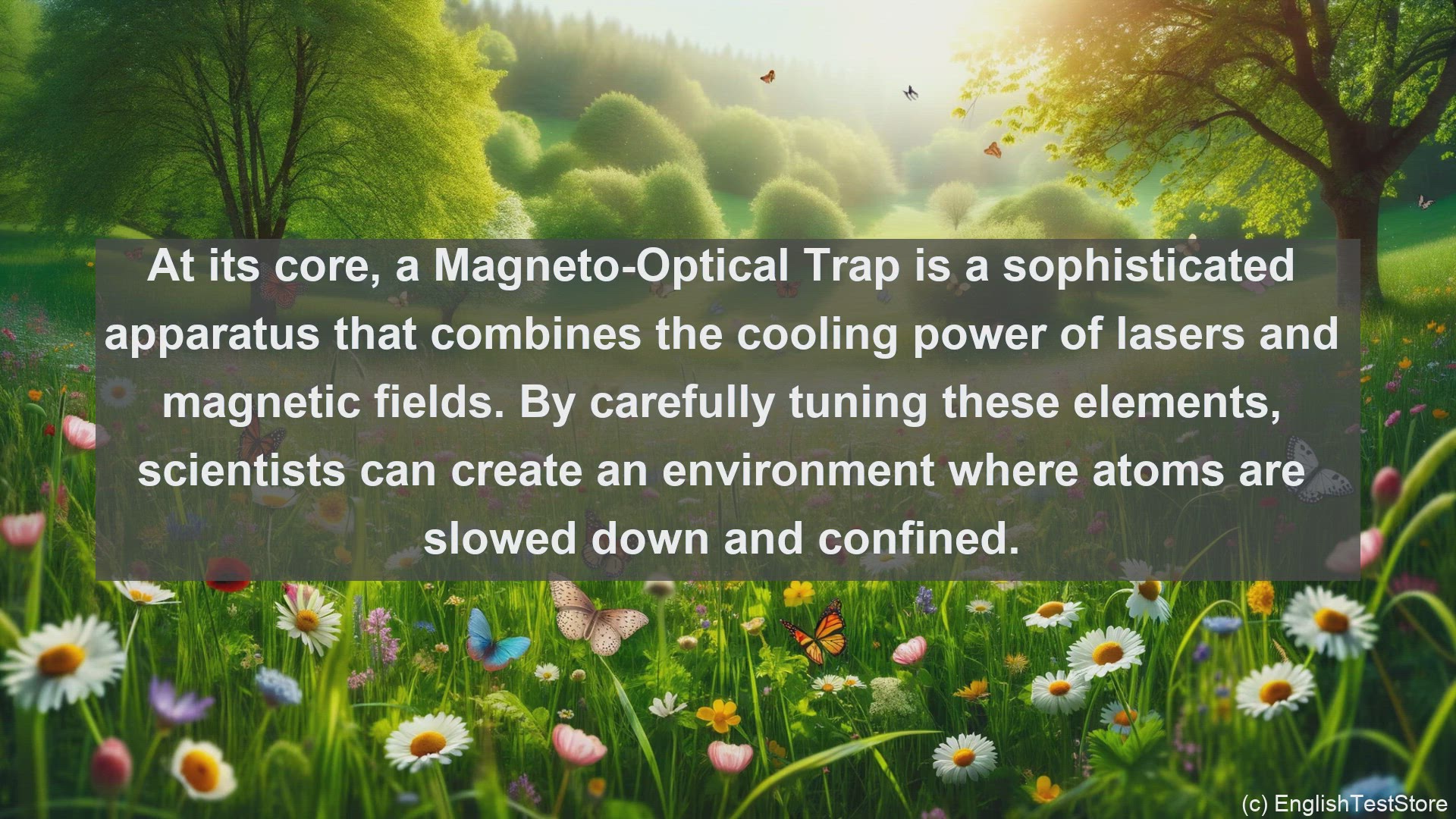 'Video thumbnail for Magneto optical trap in science  definition and examples'