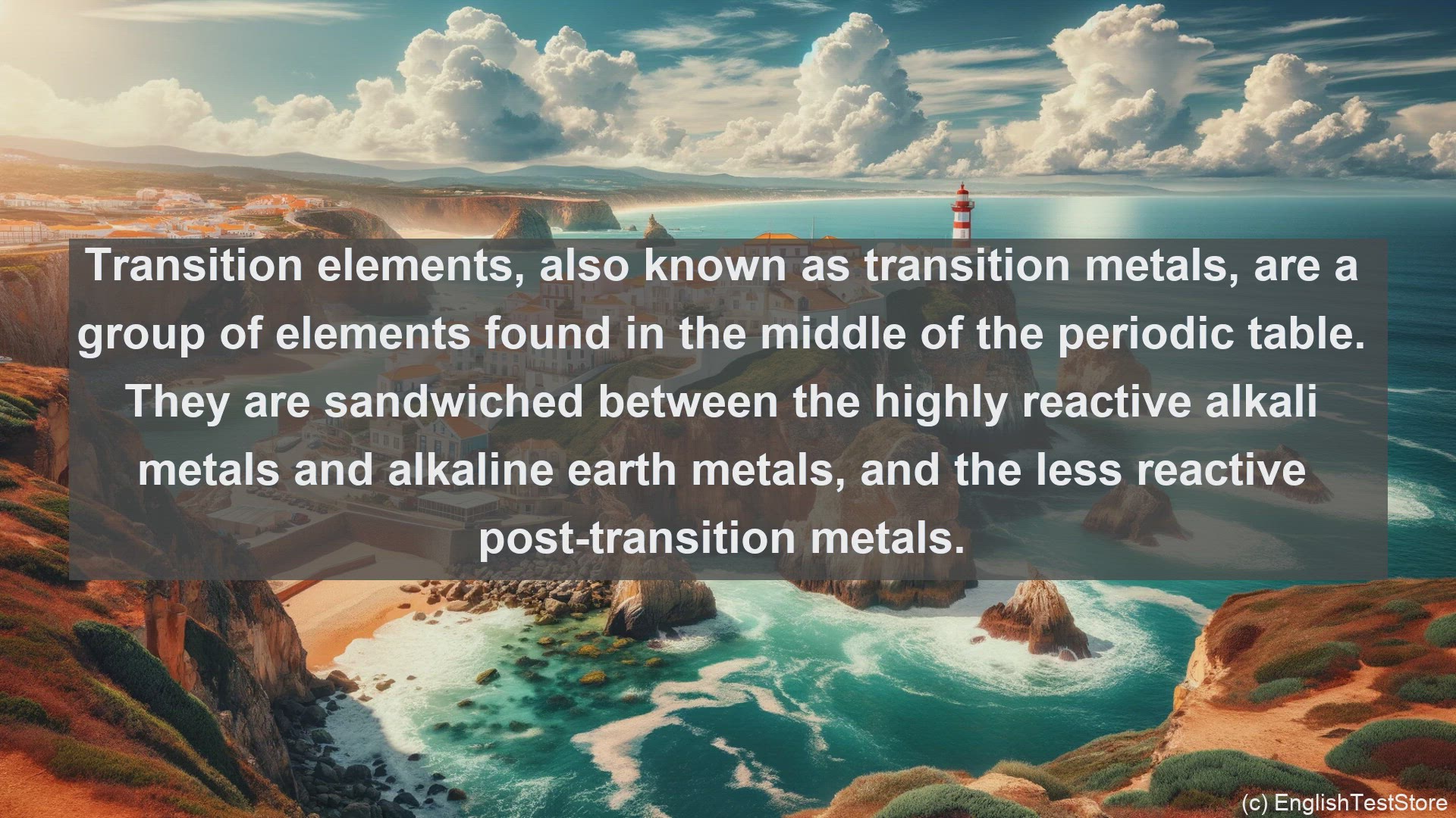 'Video thumbnail for Transition elements in science  definition and examples'