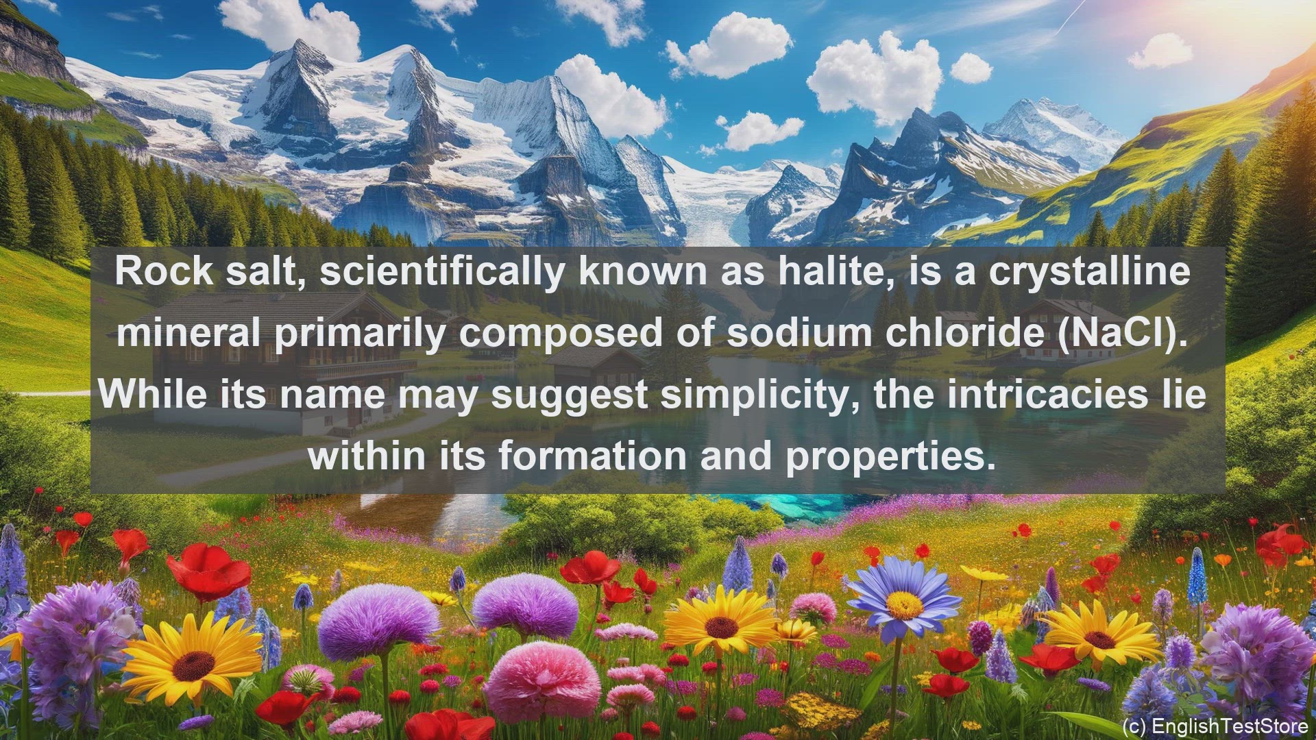 'Video thumbnail for Rock salt in science  definition and examples'