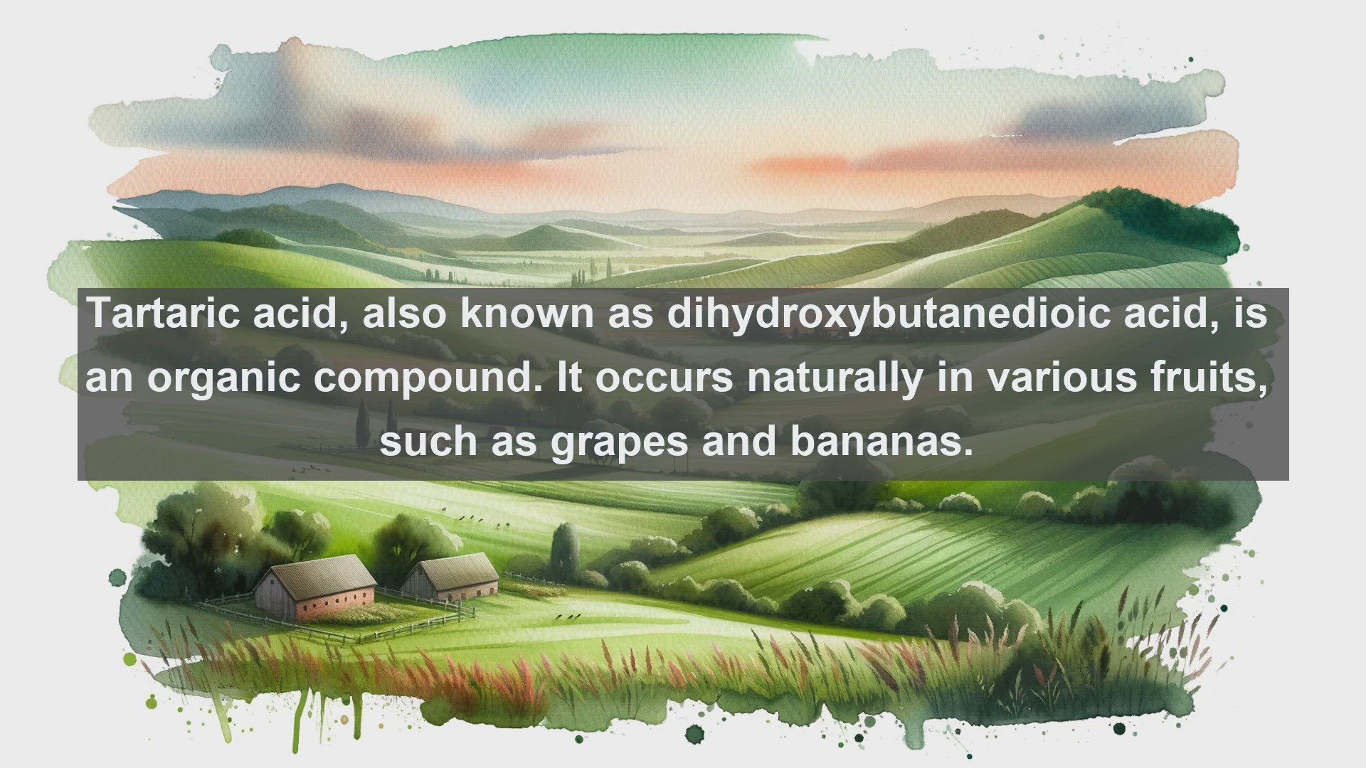 'Video thumbnail for Tartaric acid in science  definition and examples'