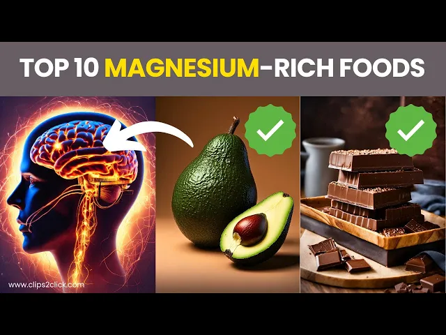 'Video thumbnail for Top 10 Foods High in Magnesium: For Energy, Muscle Health & Better Sleep'