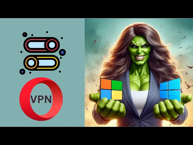 'Video thumbnail for How to Enable or Disable VPN in Opera on Windows 11 or 10 | GearUpWindows Tutorial'