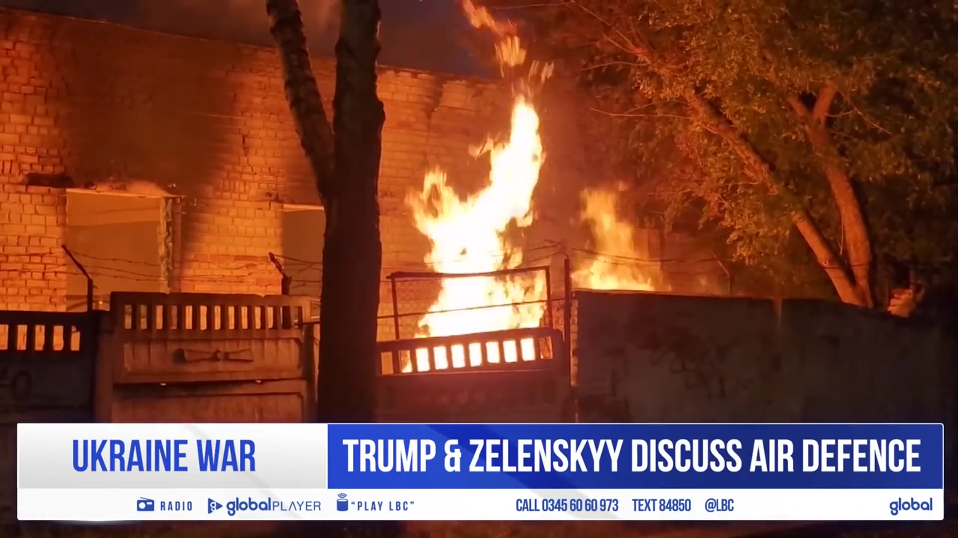 'Video thumbnail for Russia attacks Ukraine following 'disappointing' talks with Trump | LBC'