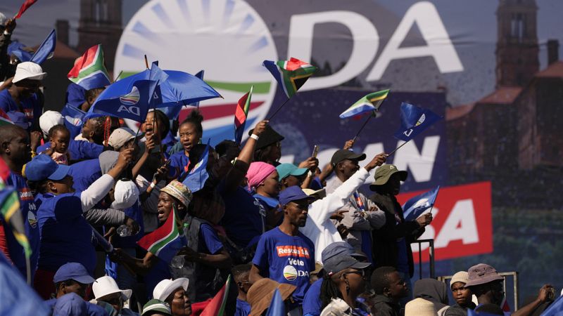 'Video thumbnail for South Africa: ANC partner quits key govt initiative as new spat hits coalition'
