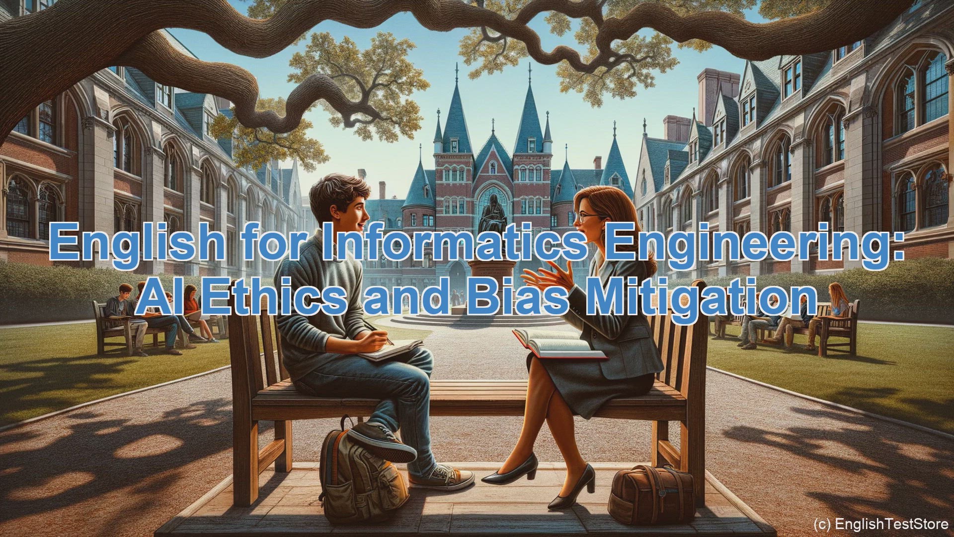 'Video thumbnail for English Conversation for Informatics Engineering: AI Ethics and Bias Mitigation'