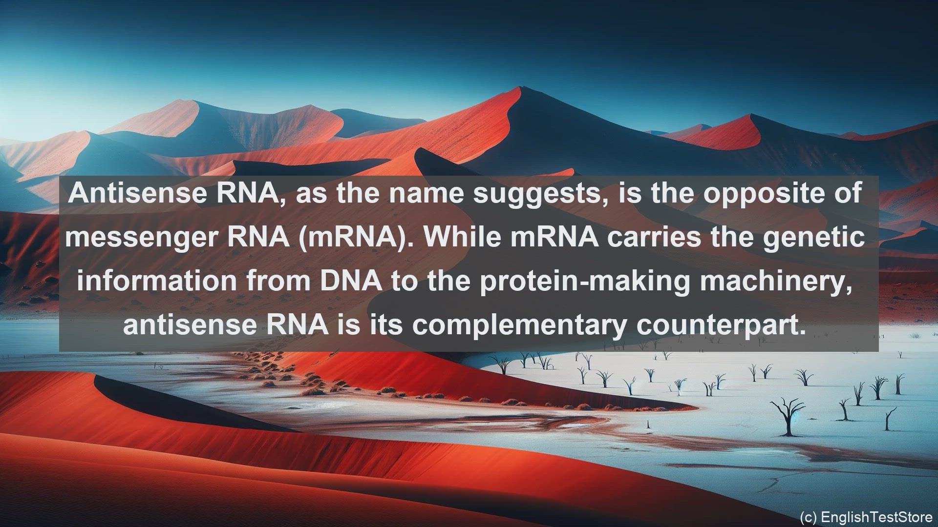 'Video thumbnail for Antisense rna in science  definition and examples'