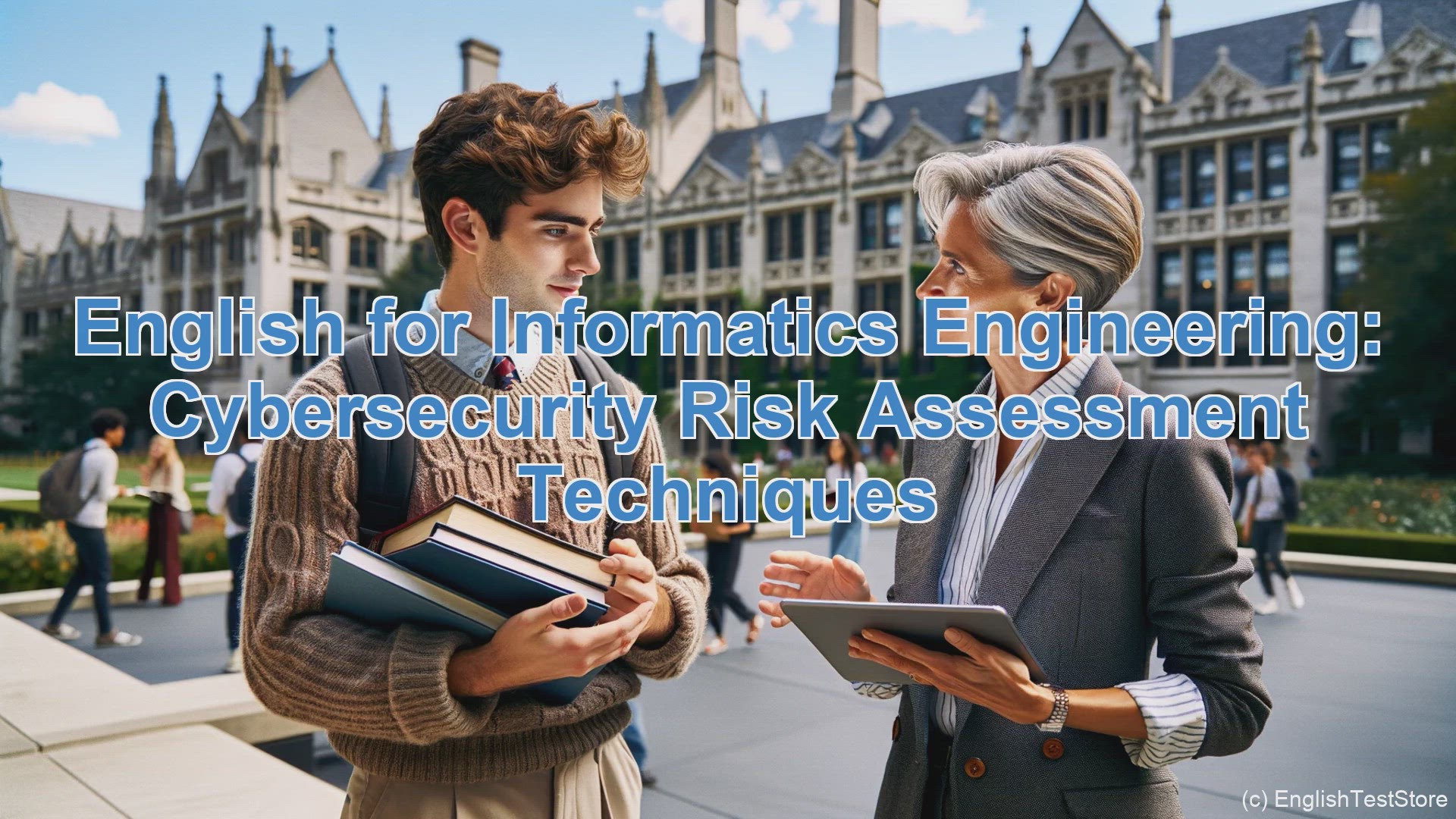 'Video thumbnail for English Conversation for Informatics Engineering: Cybersecurity Risk Assessment Techniques'