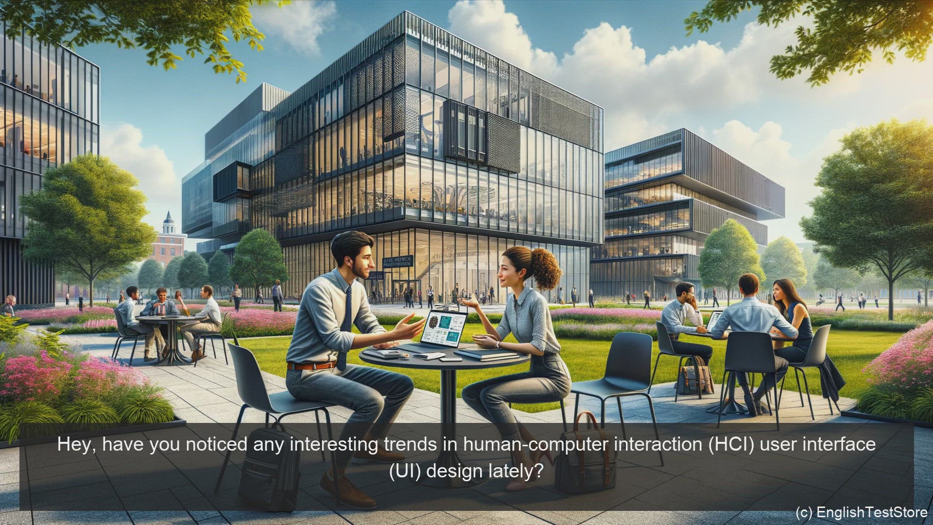 'Video thumbnail for English Conversation for Informatics Engineering: Human-Computer Interaction User Interface Design Trends'