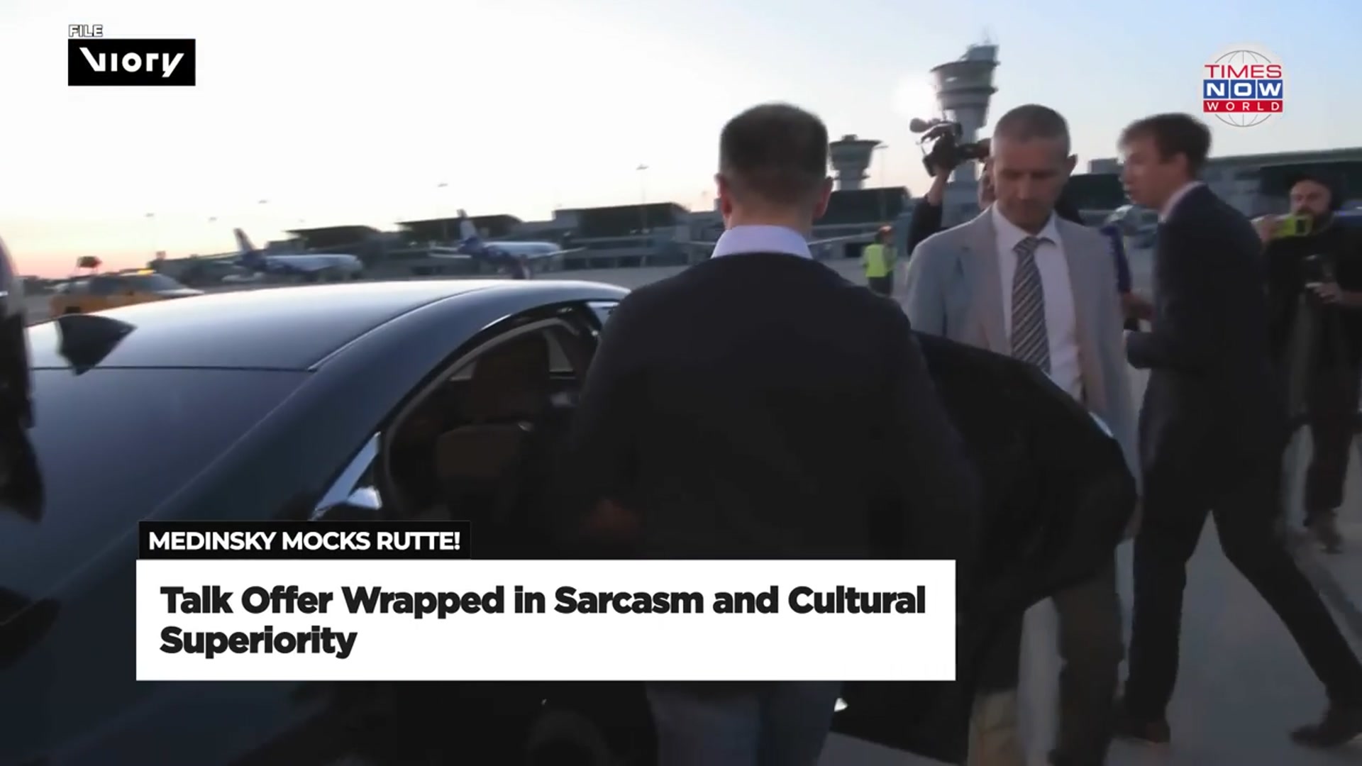 'Video thumbnail for "Little Russia..." Medinsky’s Savage History Lesson to NATO’s Rutte on Ukraine | Times Now World'