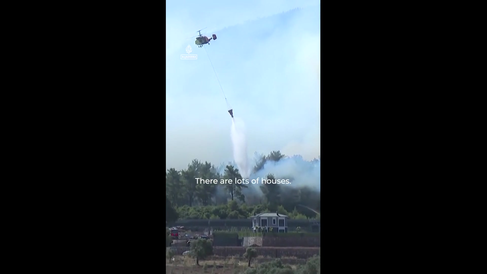 'Video thumbnail for Over 1,000 firefighters tackle wildfires in Turkiye's Izmir'