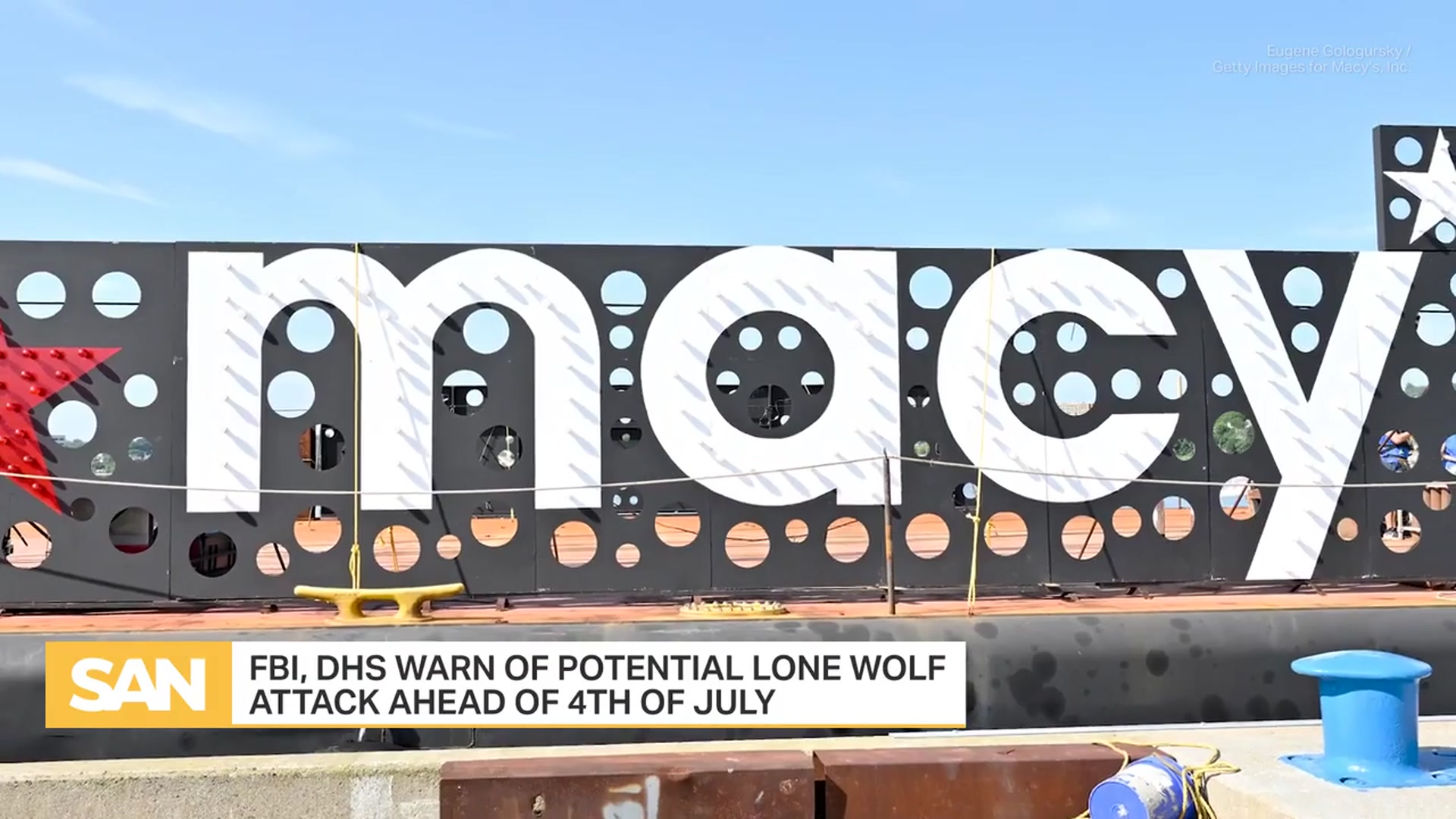 'Video thumbnail for Federal authorities warn of lone-wolf attacks ahead of Independence Day'