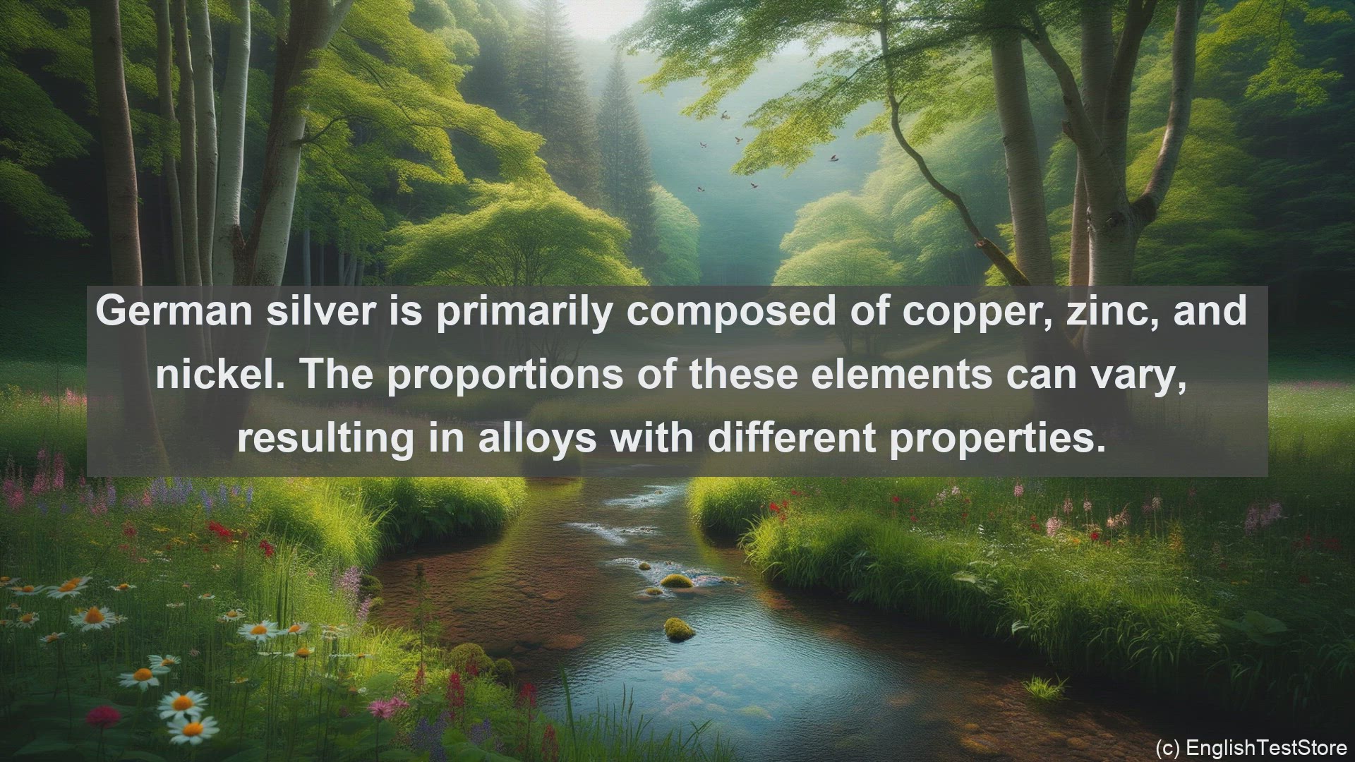 'Video thumbnail for German silver in science  definition and examples'
