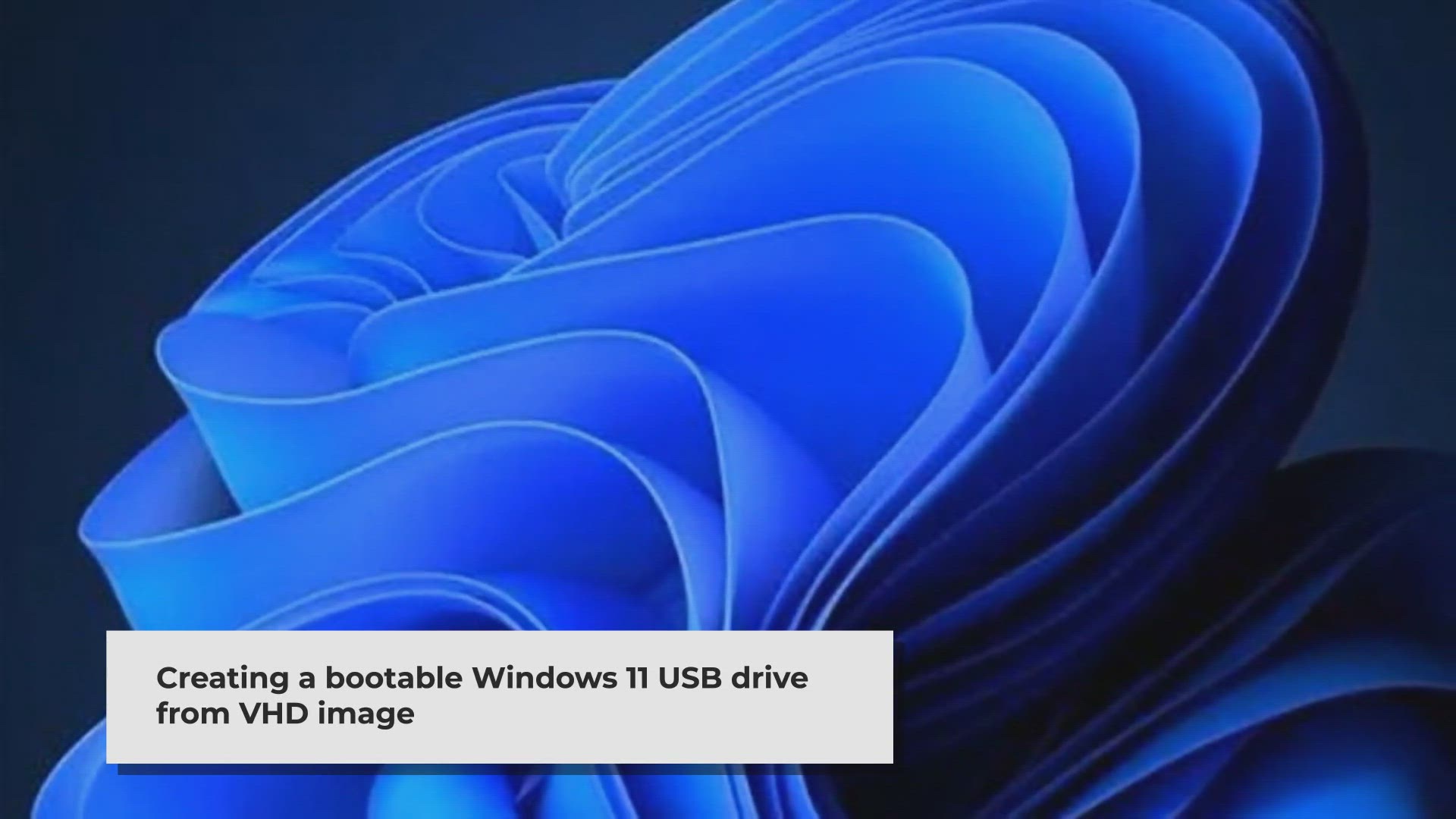 'Video thumbnail for Create a Windows 11 bootable USB drive | Run Windows 10 or 11 from USB'