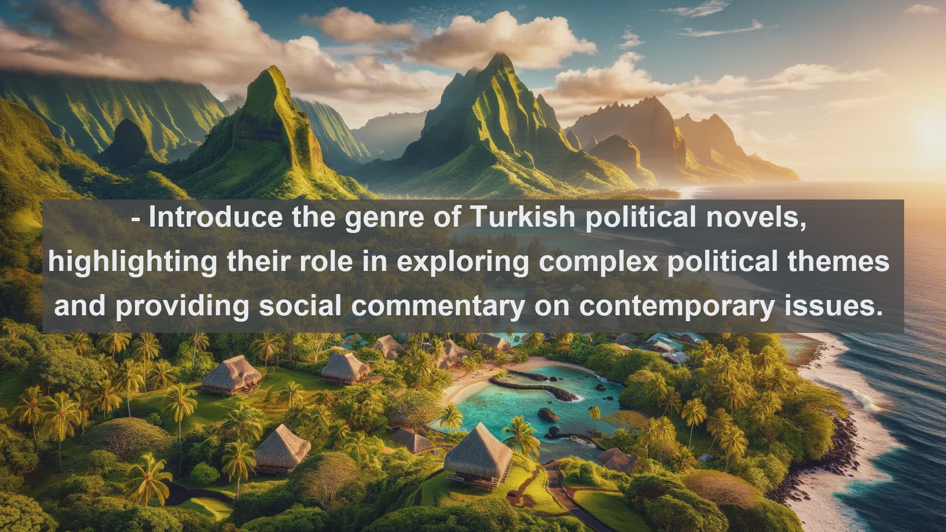 'Video thumbnail for Top 10 Turkish Political Novels'