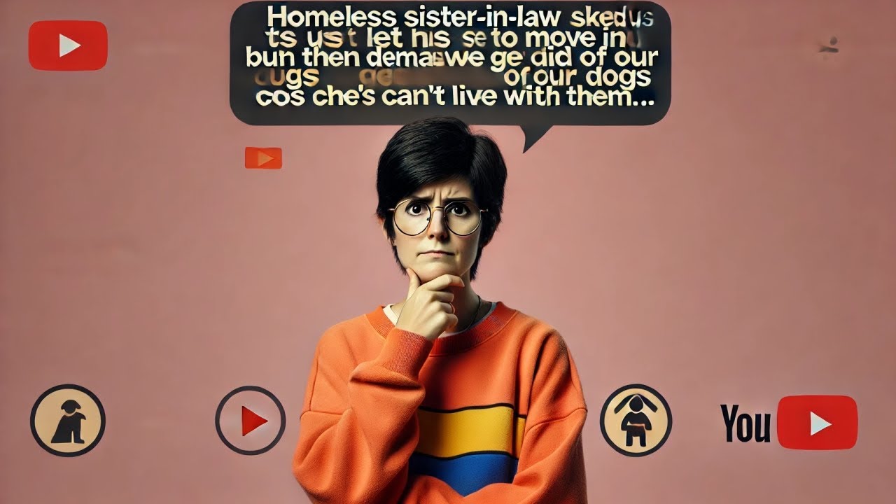 Video thumbnail for Refused My Homeless Sister in Law Move in w Us After She Demanded We Get Rid Of Our Dogs AITA