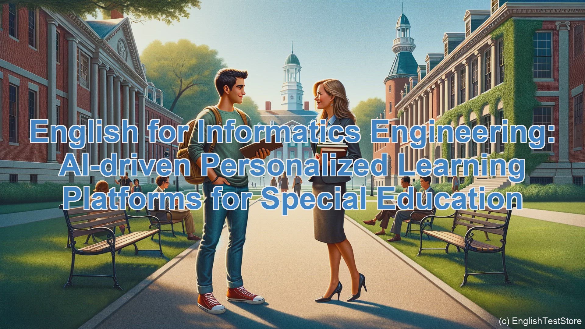 'Video thumbnail for English Conversation for Informatics Engineering: AI-driven Personalized Learning Platforms for Special Education'