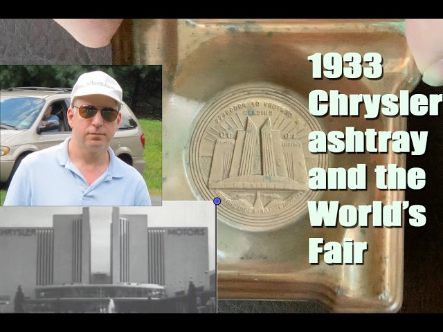 'Video thumbnail for Copper keepsake from Chrysler-Plymouth at the 1933 World’s Fair'