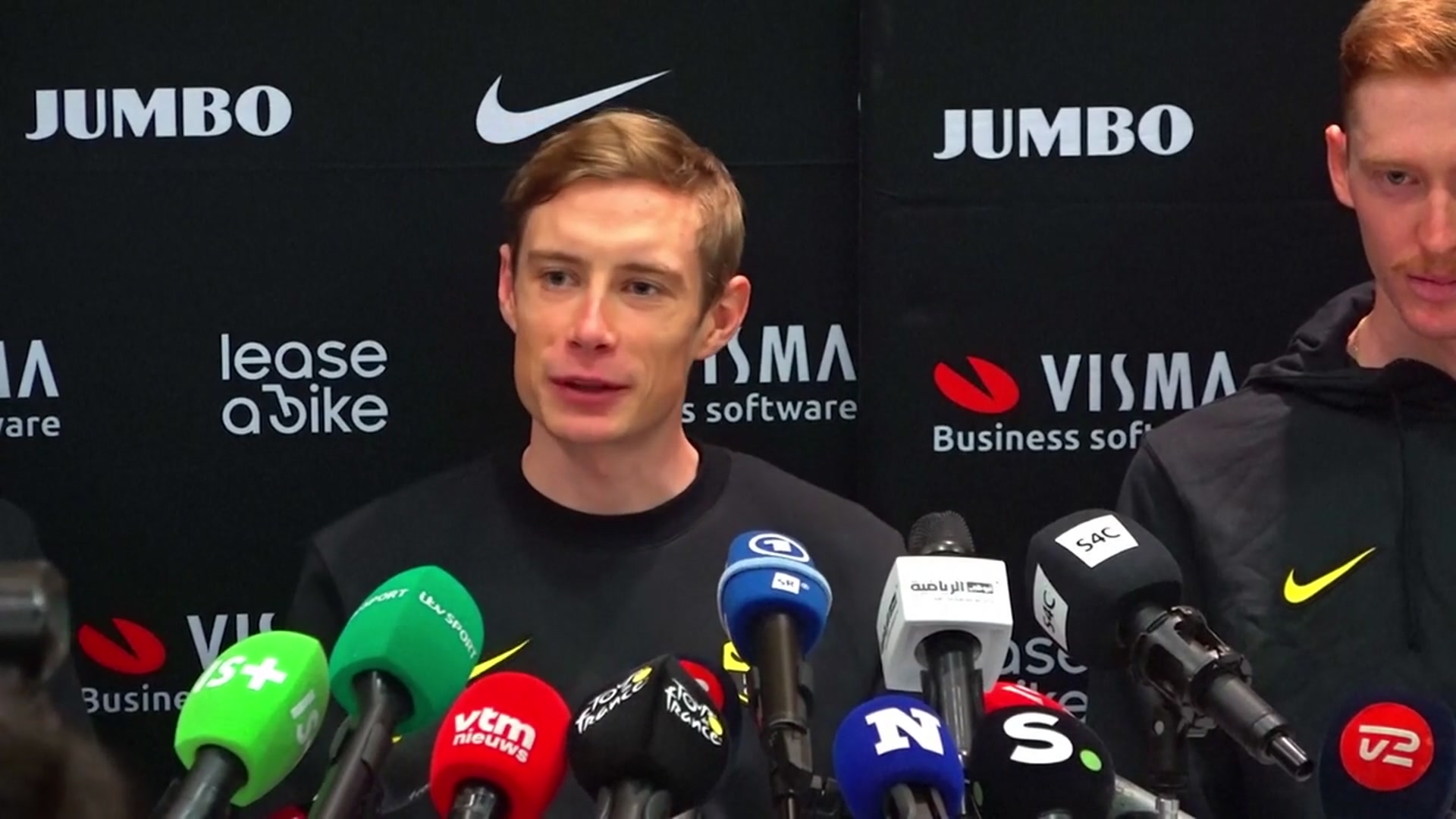 'Video thumbnail for 'I'm stronger than ever' - Vingegaard ahead of Tour de France'