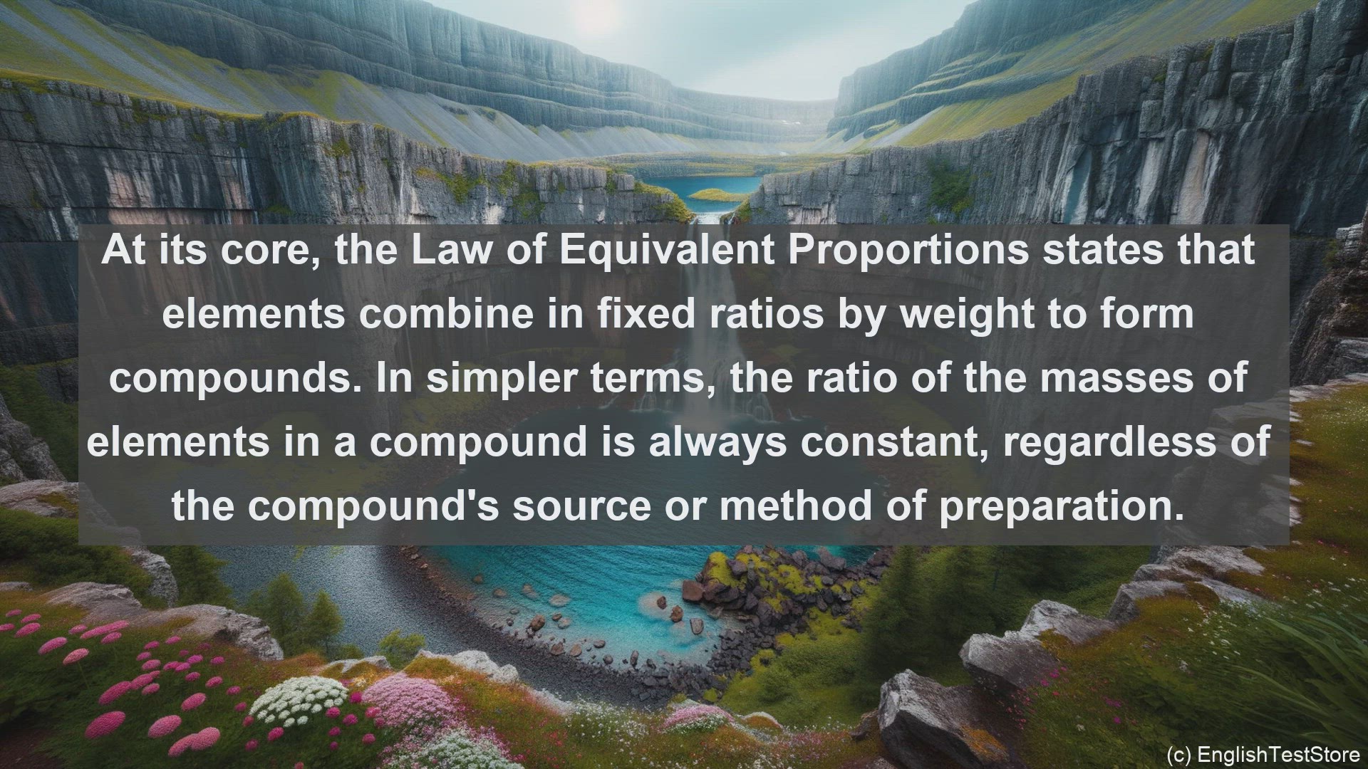 'Video thumbnail for Law of equivalent proportions in science  definition and examples'