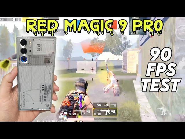 RED MAGIC 9 PRO PUBG TEST 🔥 90 FPS WITH FPS... | Humix Video