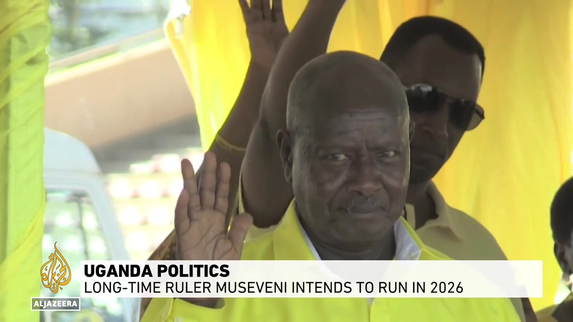 'Video thumbnail for Uganda’s President Museveni confirms bid to extend nearly 40-year rule'