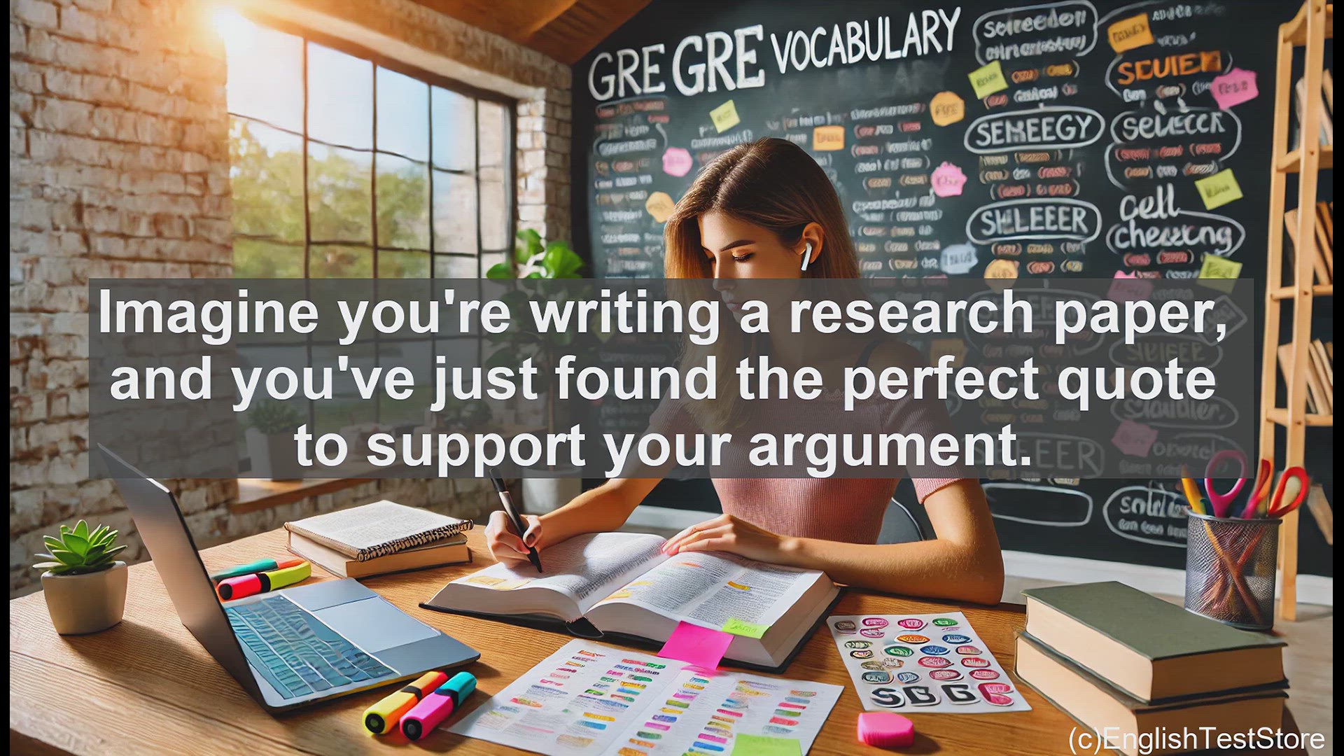 'Video thumbnail for GRE Vocabulary Lesson: The Importance of Citing Sources in Academic Writing'