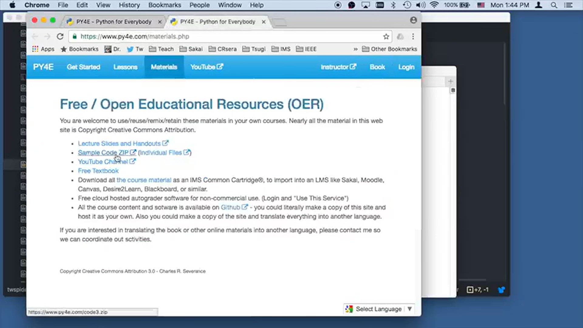 'Video thumbnail for Databases(Code Sample: twspider.py) - Python Tutorial - (Part 62)'