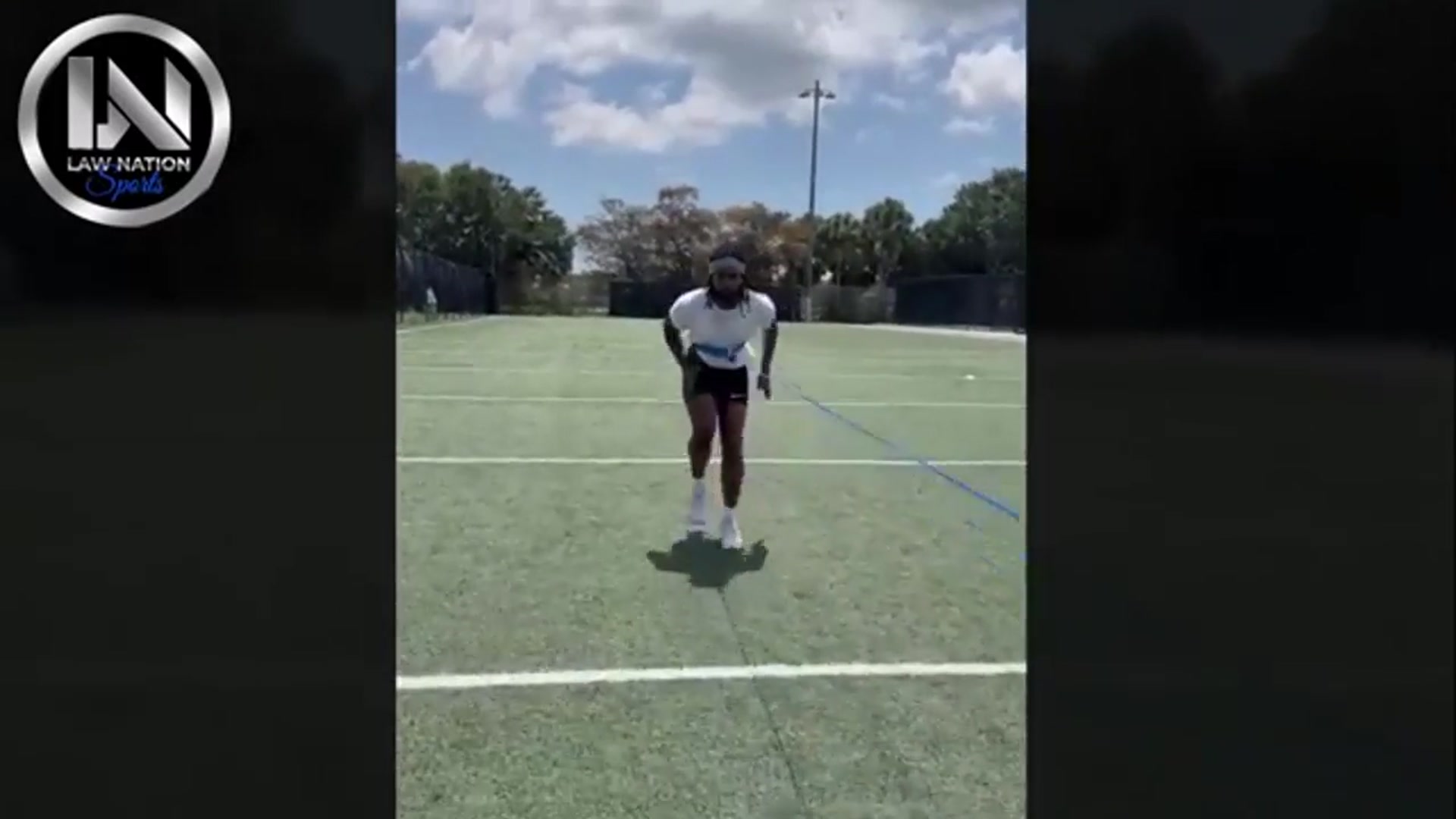 'Video thumbnail for law nation sports: trevon diggs comeback! cowboys star leveling up agility in rehab'