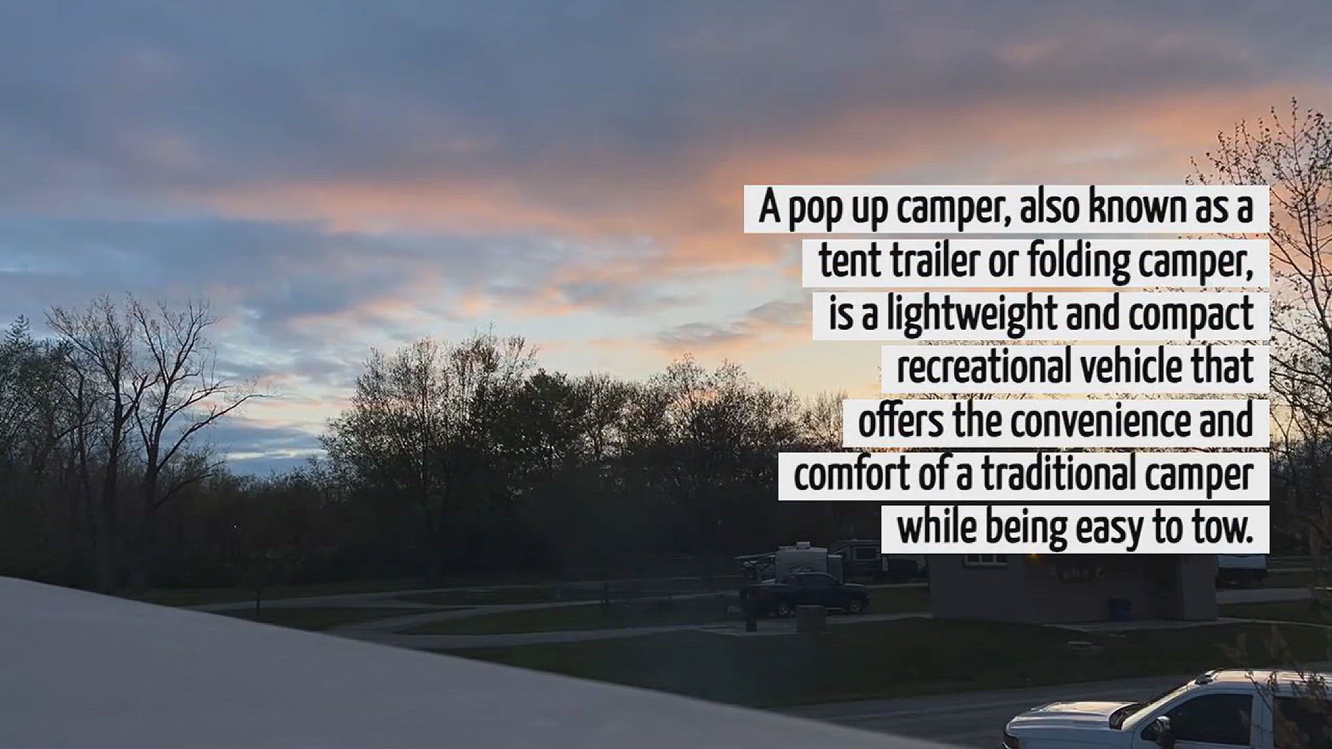 Video thumbnail for How Heavy Is A Pop Up Camper