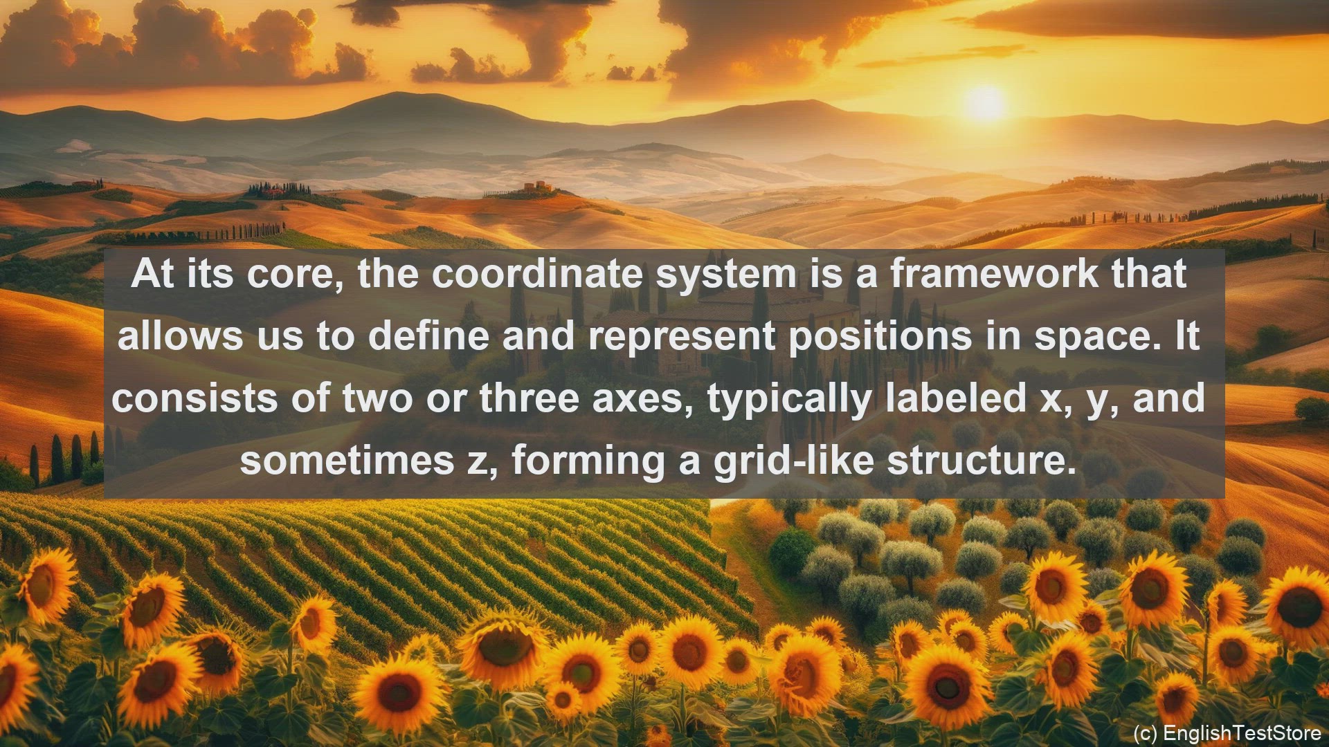 'Video thumbnail for Coordinate system in science  definition and examples'