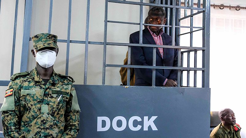 'Video thumbnail for Uganda president signs law bringing back military trials for civilians'